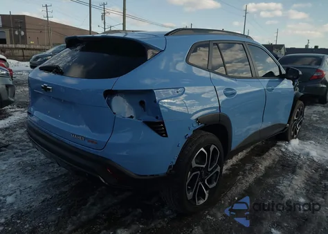 2024 Chevrolet Trax Fwd 2Rs из США, поврежденный, VIN KL77LJE25RC120083